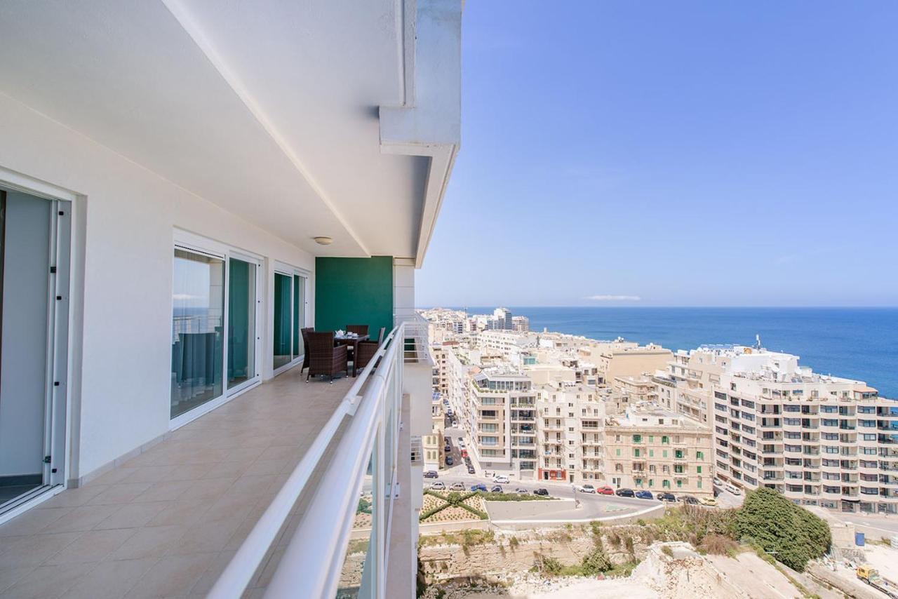 Seafront Luxury Apartment With Pool Sliema Luaran gambar