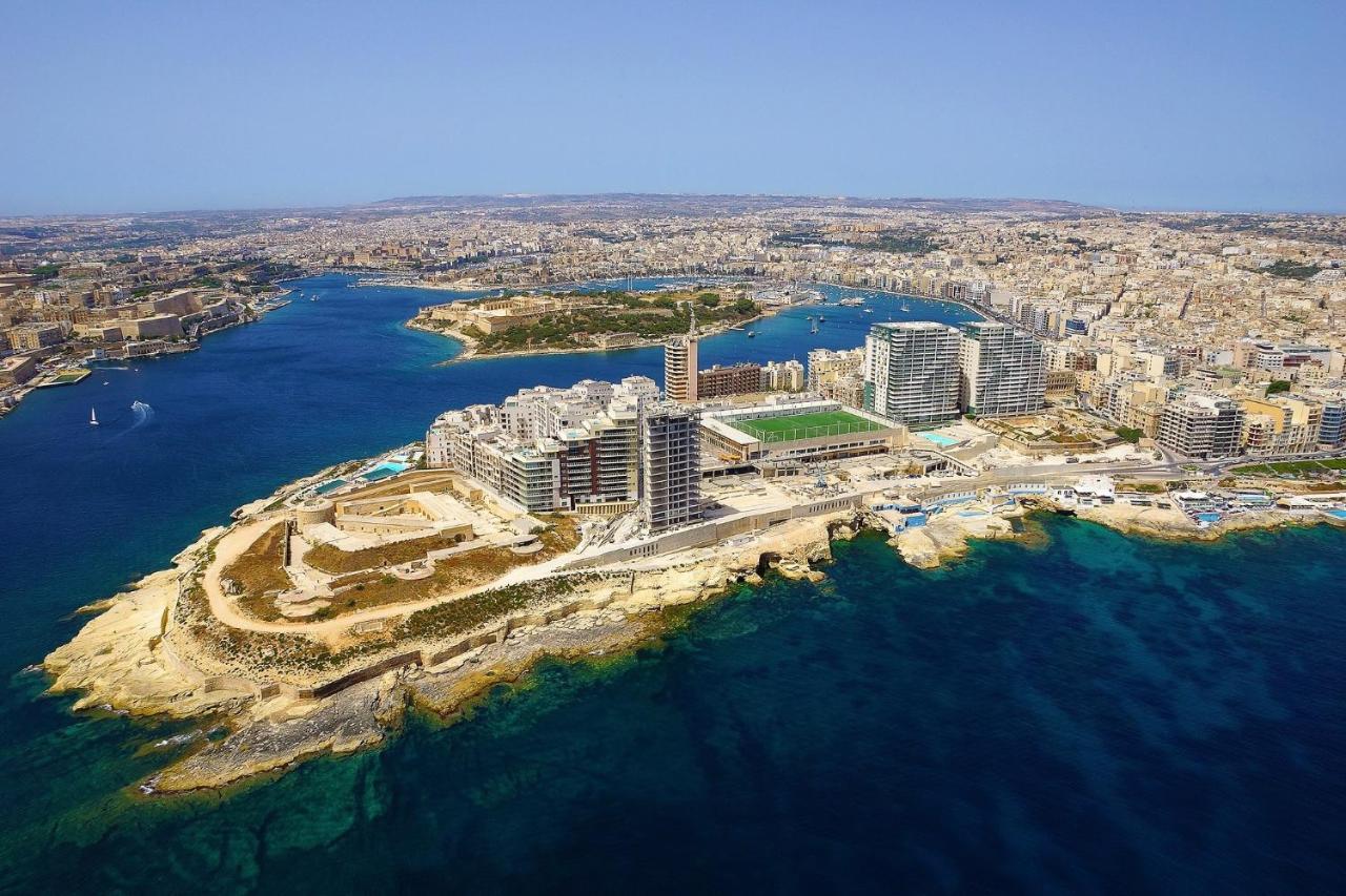 Seafront Luxury Apartment With Pool Sliema Luaran gambar