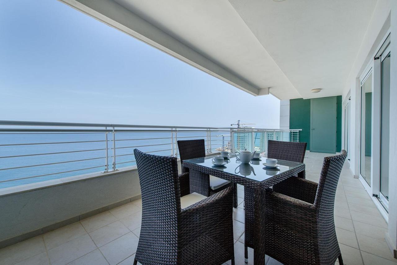 Seafront Luxury Apartment With Pool Sliema Luaran gambar