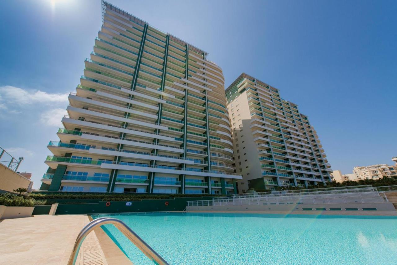 Seafront Luxury Apartment With Pool Sliema Luaran gambar