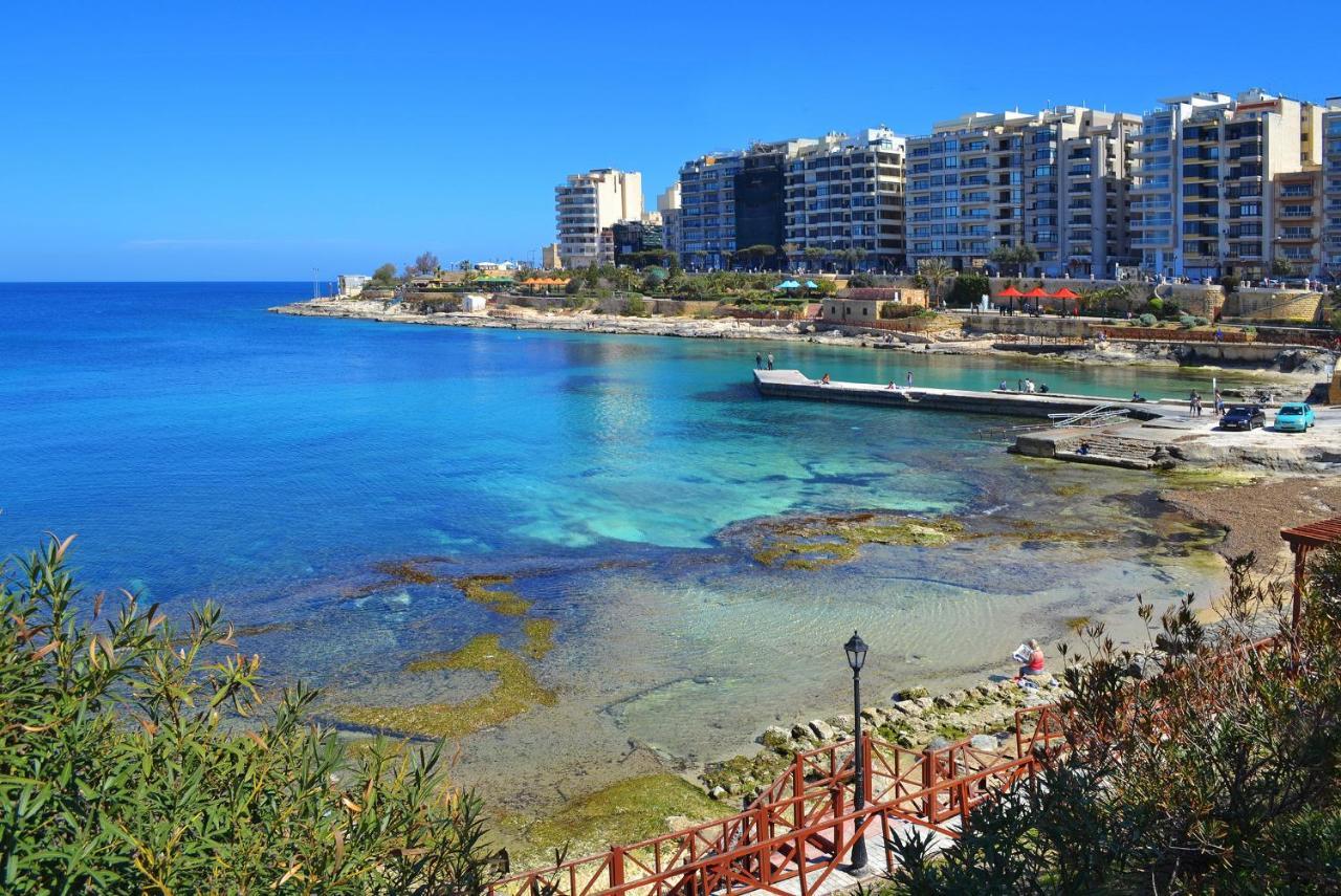 Seafront Luxury Apartment With Pool Sliema Luaran gambar