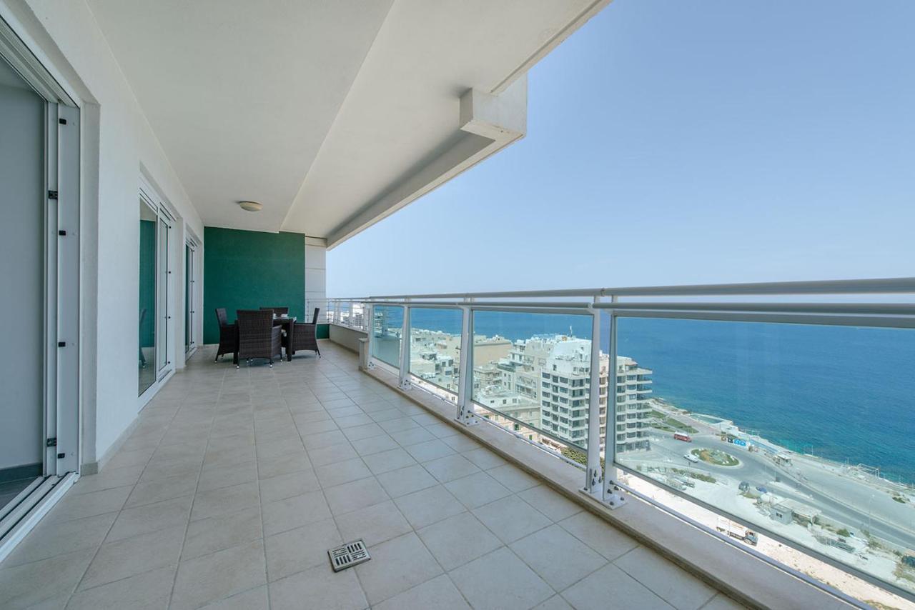 Seafront Luxury Apartment With Pool Sliema Luaran gambar